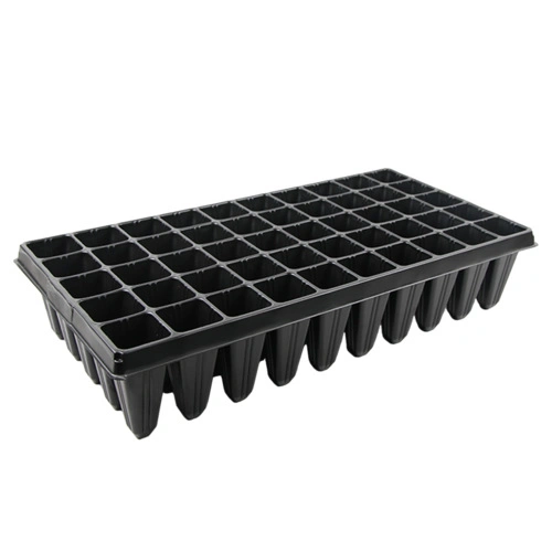 High Quality Low Price Plant Rectangular Growing Trays 72 Cells Nursery Seedling